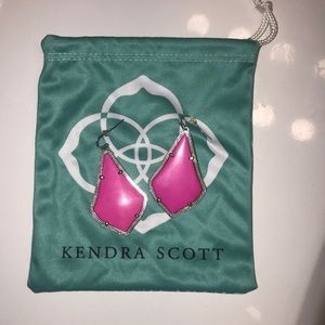 Kendra Scott pink earrings